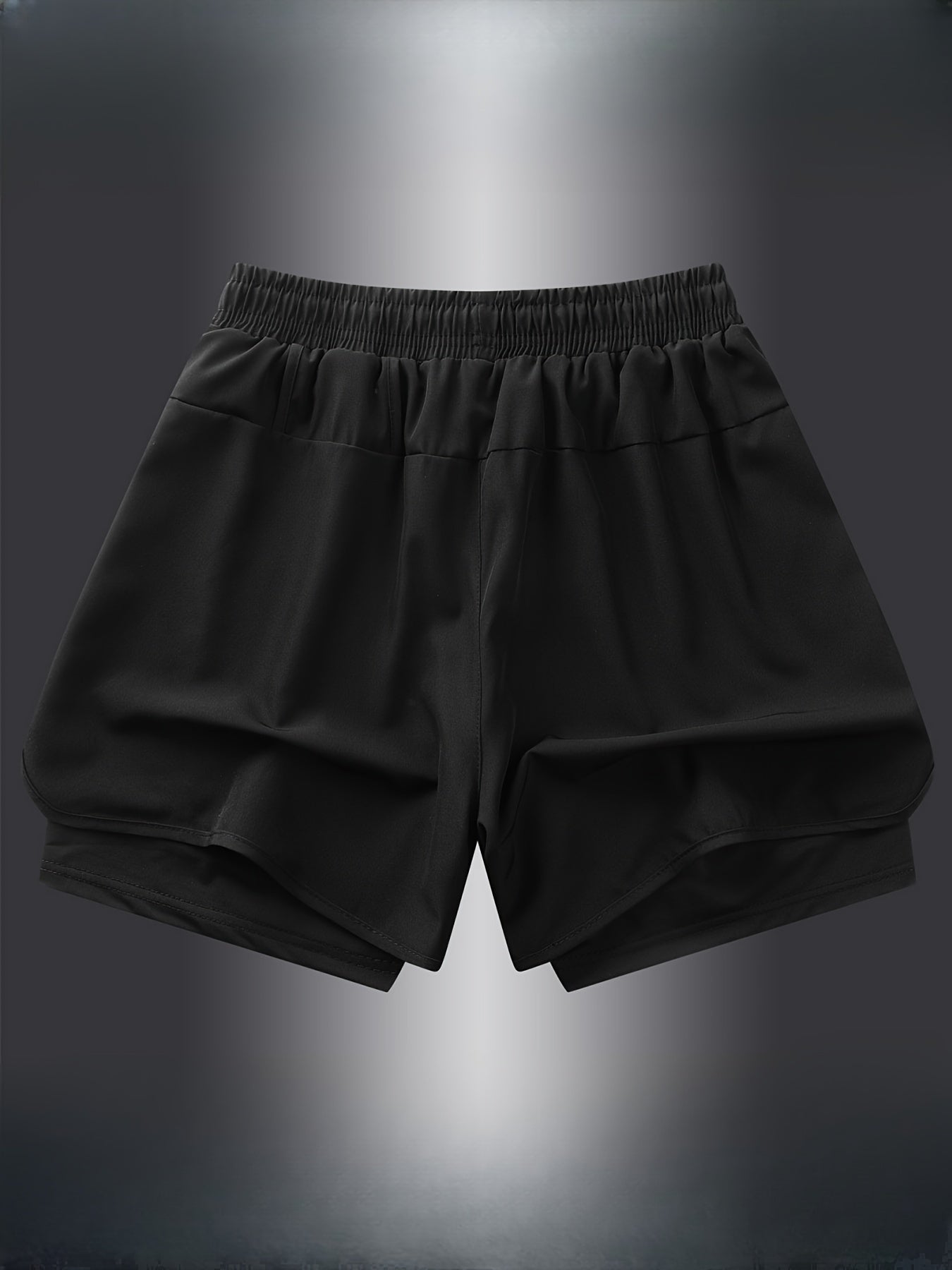 Herren Laufshorts mit integrierter Kompressionshose – Sportliche 2-in-1 Fitnessshorts für Training & Jogging