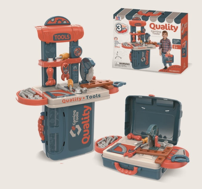 Children's Toy Kitchen 3-in-1 Kitchen Set for Little Chefs – Role Play Set from 3 Years