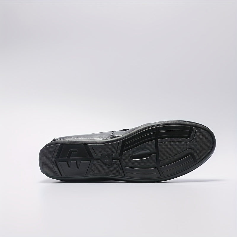 Men's Moccasins Slip-On Loafers Elegant Casual Street Shoes