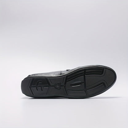 Men's Moccasins Slip-On Loafers Elegant Casual Street Shoes