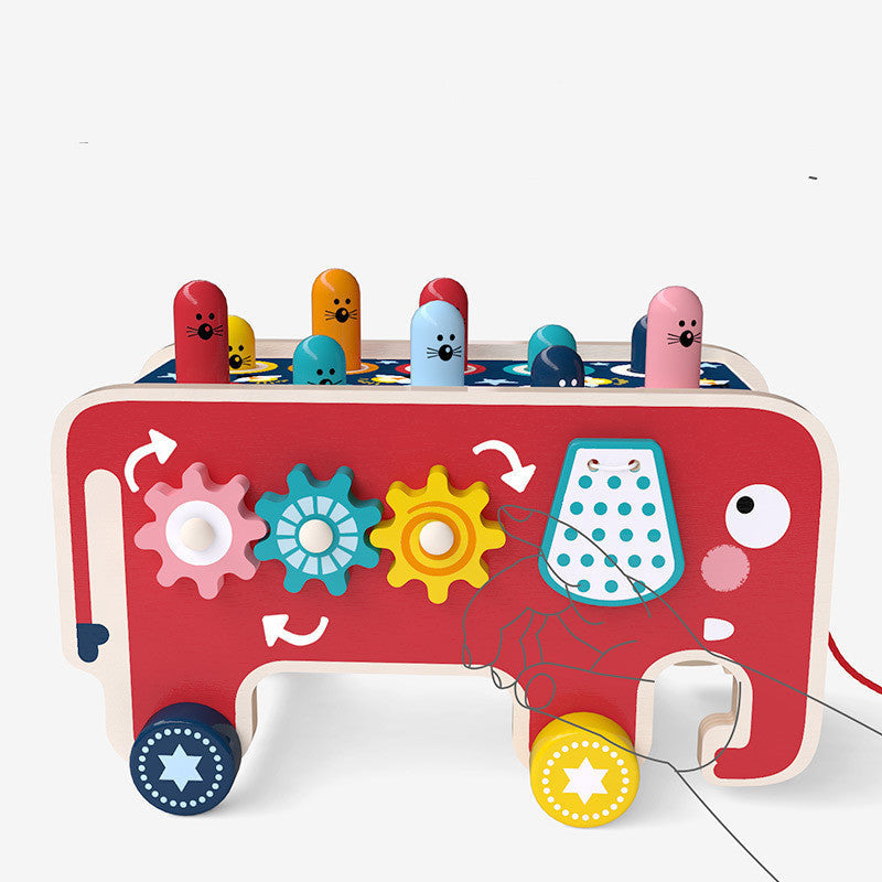 Children's wooden toys – motor skills toys and percussion toys for boys and girls, preschool educational toys