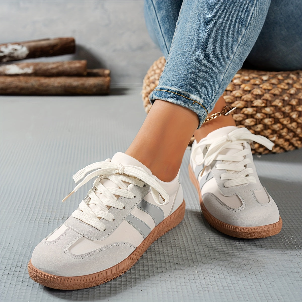 Women's Retro Sneakers for Everyday and Leisure – Sporty Style
