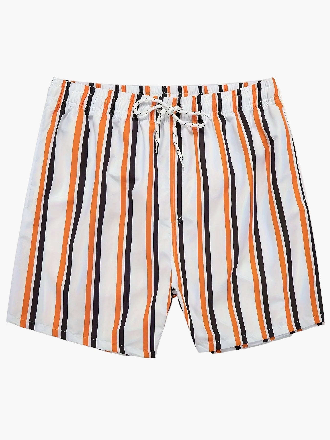 Herren Badeshorts mit gestreiftem Design – Lässige Schwimmshorts für Strand und Pool