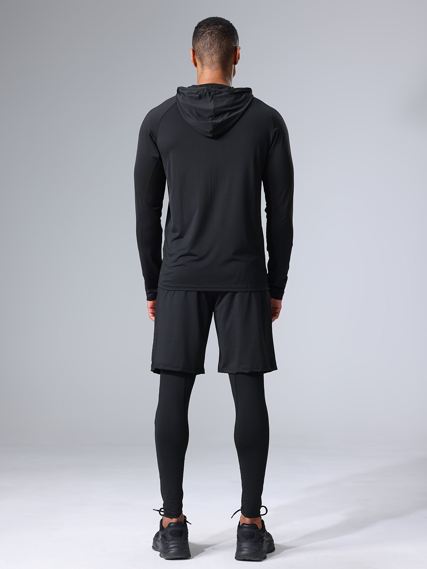 Men's Fitness Complete Training Clothing Set – Sports Outfit for Gym, Running & Outdoor