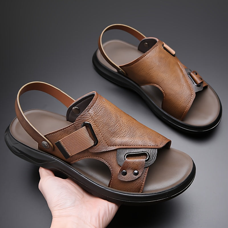 Herren Komfort Sandalen – Offene Sommerschuhe mit modischem Design für Urlaub & Alltag