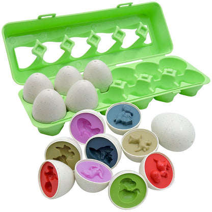 Educational Toy Egg Set for Children – Educational Sorting & Stacking Game from 3 Years, Boys & Girls