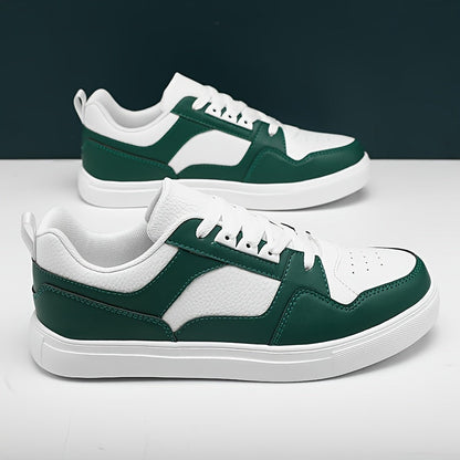 Men's Low Top Sneakers Preppy Style Casual Trainers