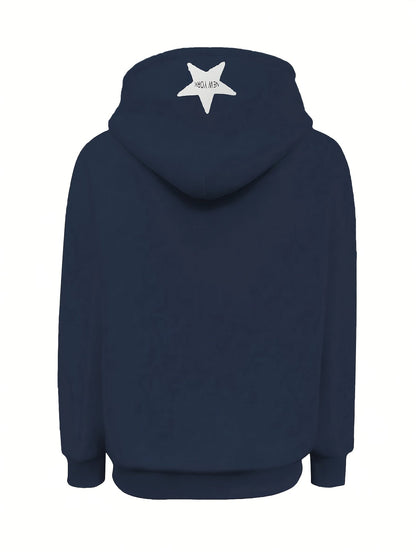 Women's zip-up hoodie – Pink, appliqués
