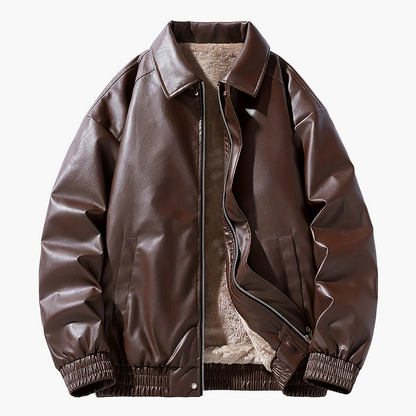 Men's bomber jacket in casual style with zipper – ideal for leisure and everyday use