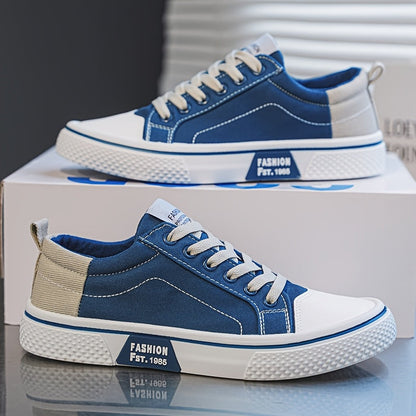 Men's low-top sneakers in retro skater style for leisure and everyday wear