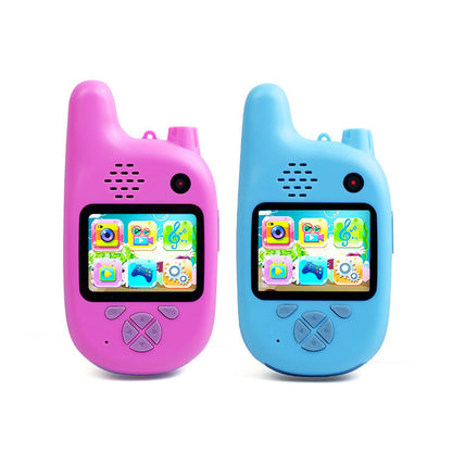 Children's Walkie-Talkie Camera with Games and Recording Function – Interactive Toy for Boys and Girls