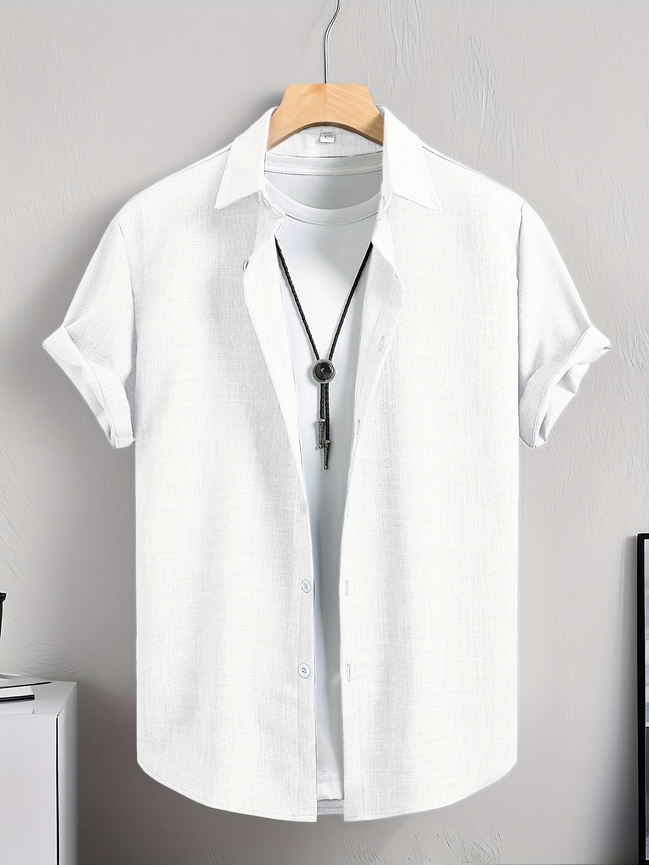 Herren Freizeithemd Kurzarm Modern Streetwear – Stilvolles Sommerhemd für Alltag & Freizeit