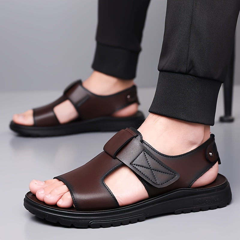 Men's Outdoor Sandals with Non-Slip Sole – Vintage Style for Leisure and Everyday Use