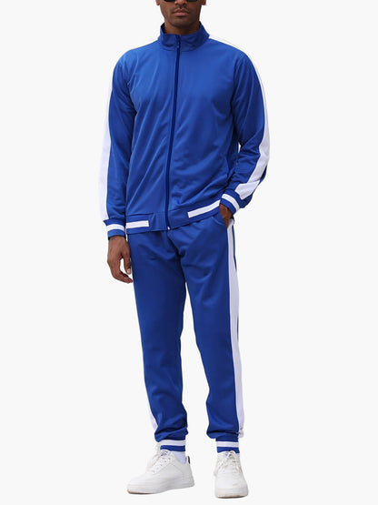 Herren Trainingsanzug Sport Freizeit Set – Modernes Design, Komfort für Alltag & Fitness