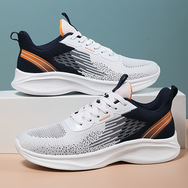 Men's Running Shoes Sporty Sneakers Comfortable Casual Style