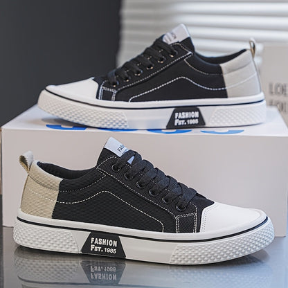 Men's low-top sneakers in retro skater style for leisure and everyday wear
