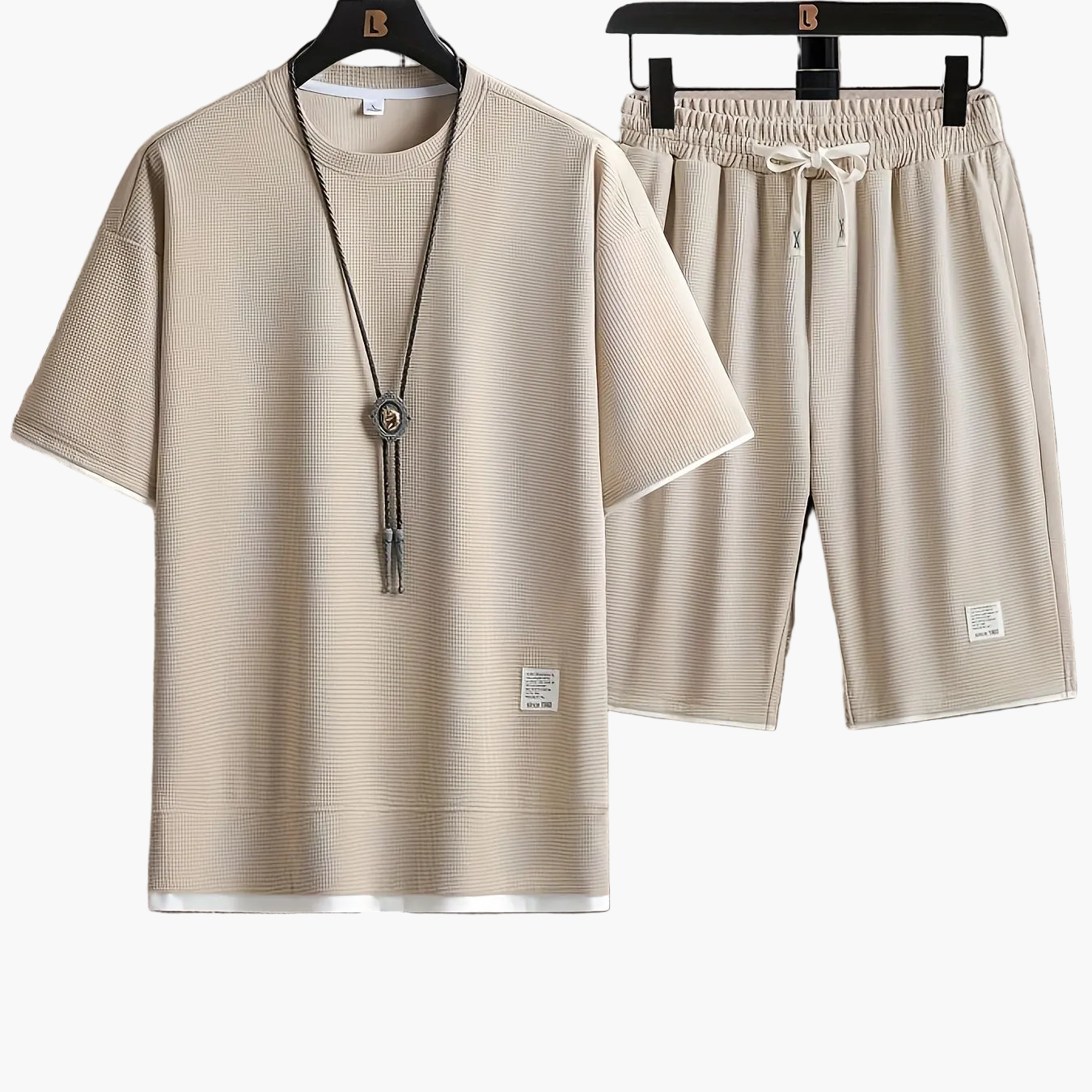 Herren Freizeit Set – Modernes T-Shirt und Shorts für Alltag, Sport & Sommer