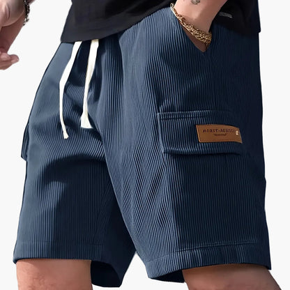 Men's Casual Shorts with Drawstring and Side Pocket – Modern Summer Bermudas for Everyday and Vacation