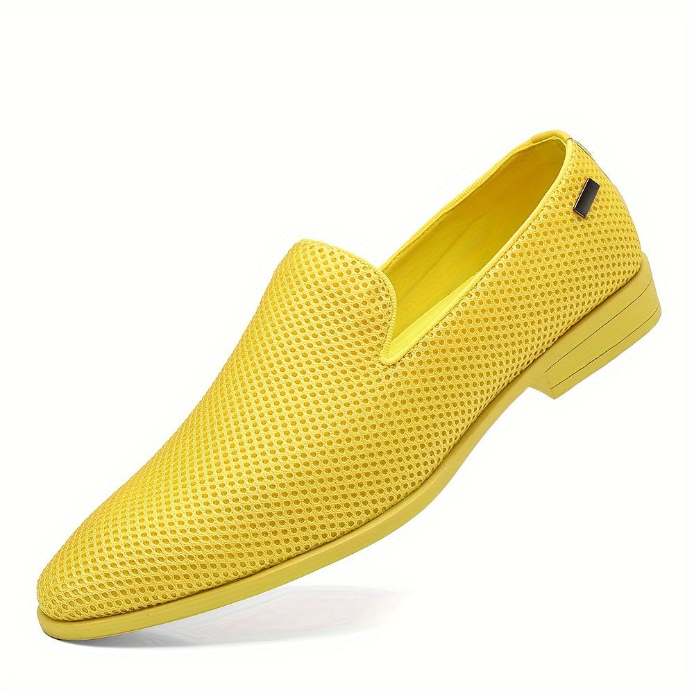 Herren Slip-On Business Loafer – Eleganter Bequemer Freizeitschuh für Büro & Alltag