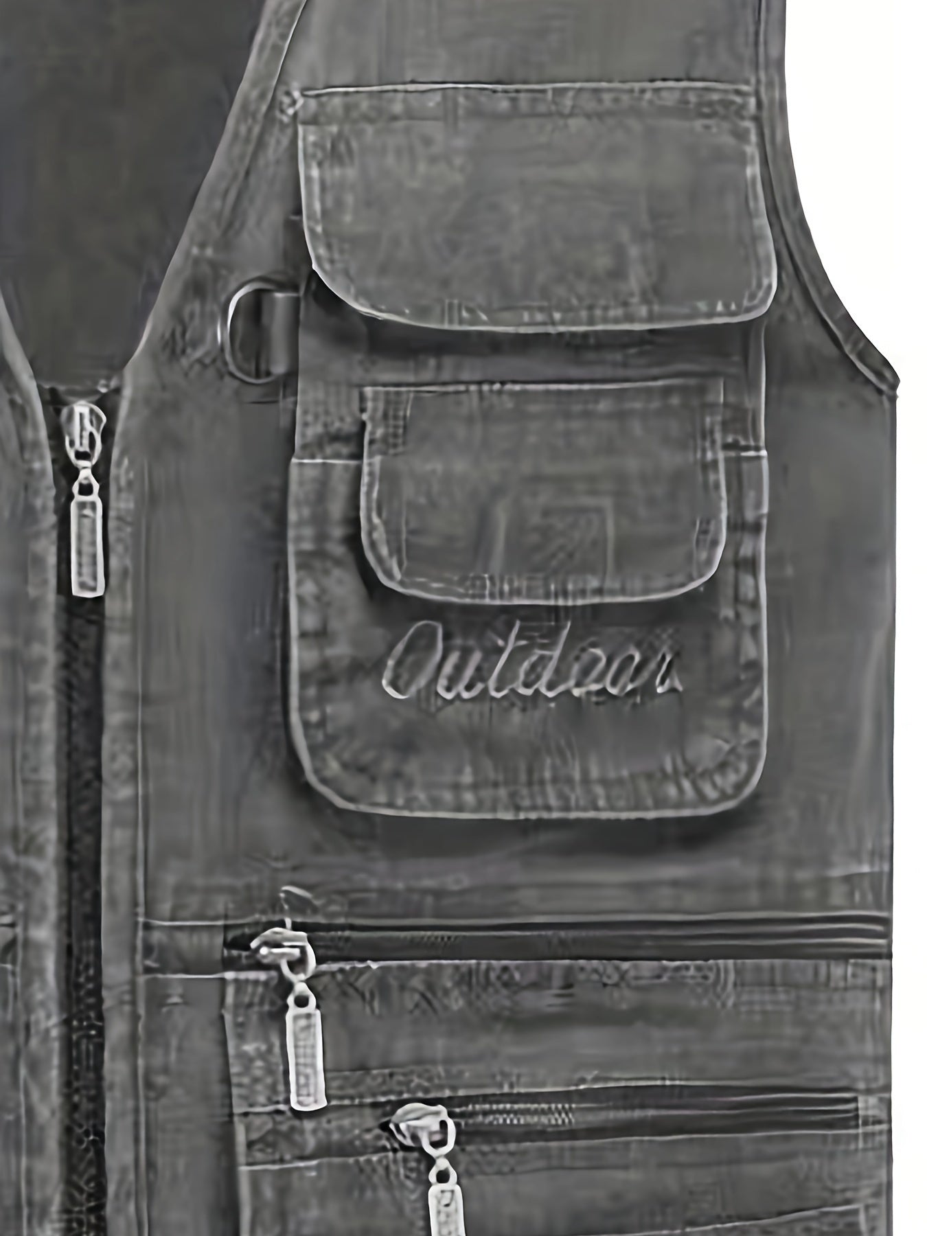 Men's Outdoor Vest with Many Pockets – Fishing & Photography Vest, Casual Utility Vest, Regular Fit
