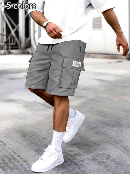 Men's Cargo Shorts with Pockets – Casual Streetwear for Everyday and Leisure