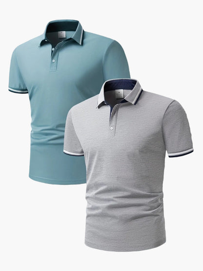 Herren Polo Shirt 2er Pack – Klassischer Casual Stil für Alltag und Freizeit