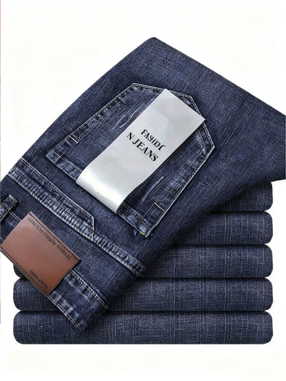 Herren Jeanshose Slim Fit Freizeit Stil – Ideal für Alltag und Wochenende