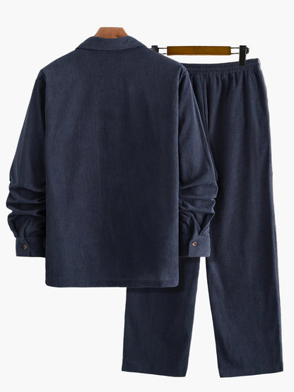 Men's Casual Set – Loose 2-Piece Outfit for Everyday & Leisure