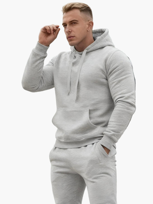Men's Tracksuit Hoodie Set – Sporty Casual Look for Everyday and Fitness