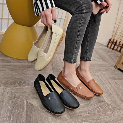 Damen Bequeme Penny Loafer Alltagsschuhe – Modischer Freizeitstil