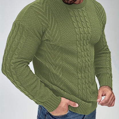 Herren Strickpullover im Casual Stil – Modischer Freizeitpullover für Herbst und Winter
