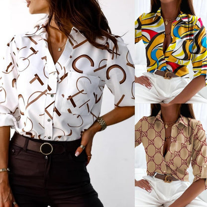 Sue – Long-sleeved T-shirt with print