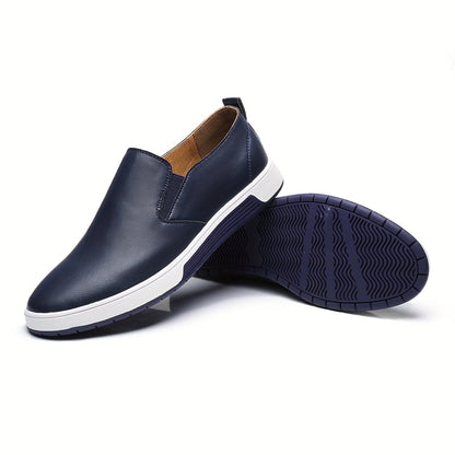 Herren Slip-On Freizeitschuhe – Bequeme Alltagssneaker für Büro & Freizeit