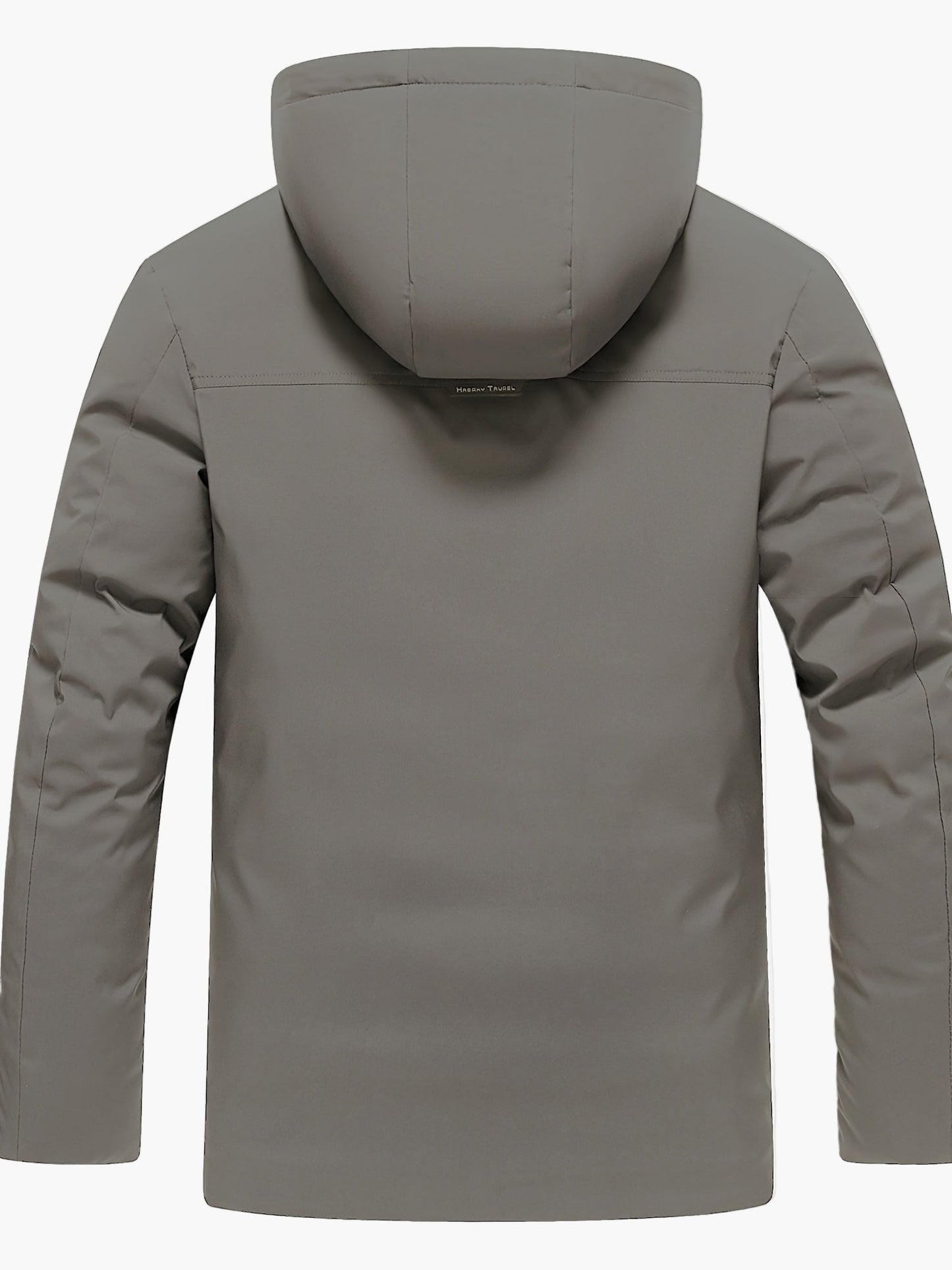 Men's Down Jacket with Hood – Winter Outdoor Quilted Jacket for Leisure & Everyday Use