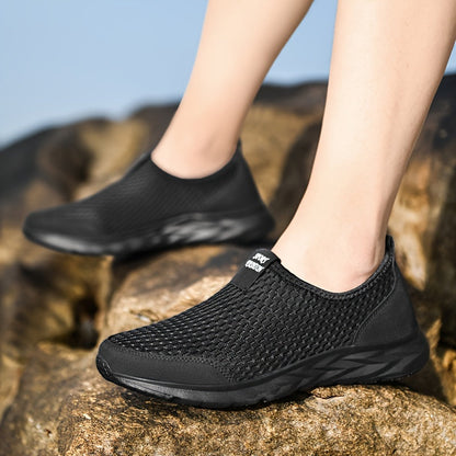 Women's Slip-On Mesh Sneakers for Everyday and Sports – Comfortable Casual Shoes