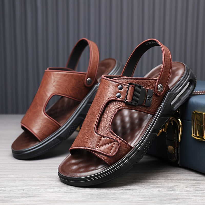 Men's Comfort Sandals with Air Cushion Sole – Modern Design for Leisure & Everyday Use