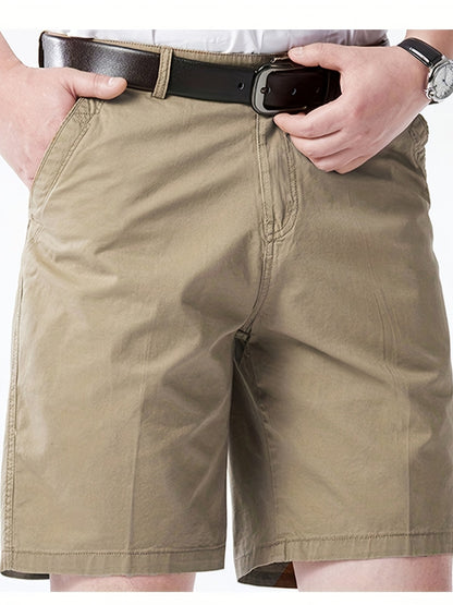 Herren Klassische Casual Shorts – Bequemer Regular Fit für Alltag und Freizeit