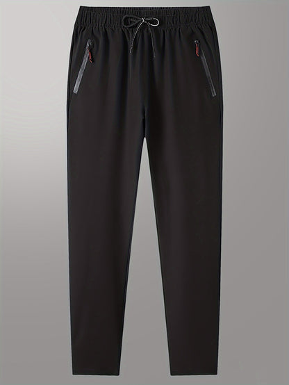 Men's Sports Pants with Zipper Pockets – Comfortable Training Pants for Everyday and Fitness Use