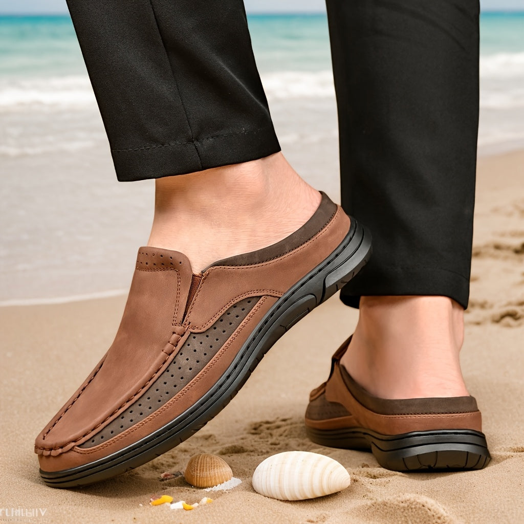 Men's Slip-On Loafer Moccasin Style – Elegant Casual Shoes for a Relaxed Summer Outfit