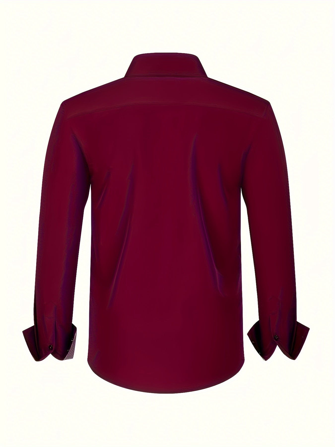Men's Business Shirt Modern Fit – Elegant Style for Office & Leisure