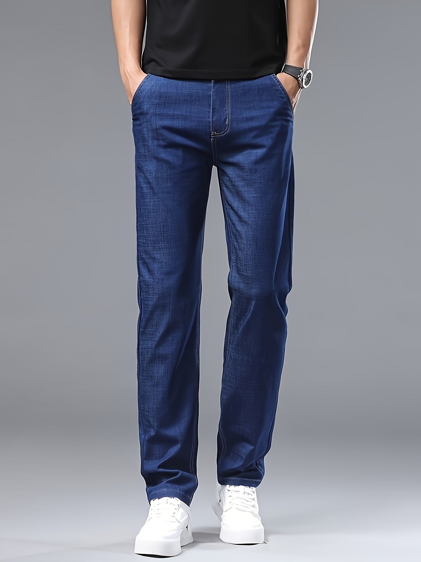 Herren Basic Jeans Regular Fit – Modische Alltagsjeans für Freizeit und Büro