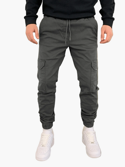Men's Jogger Work Pants Street Style with Utility Pockets – City Leisure & Exercise