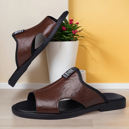 Herren Komfort Casual Outdoor Sandalen – Offene Zehen, Slip-On, Alltag & Freizeit