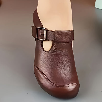 Women's Comfort Block Heel Mary Jane Shoes for Everyday & Office