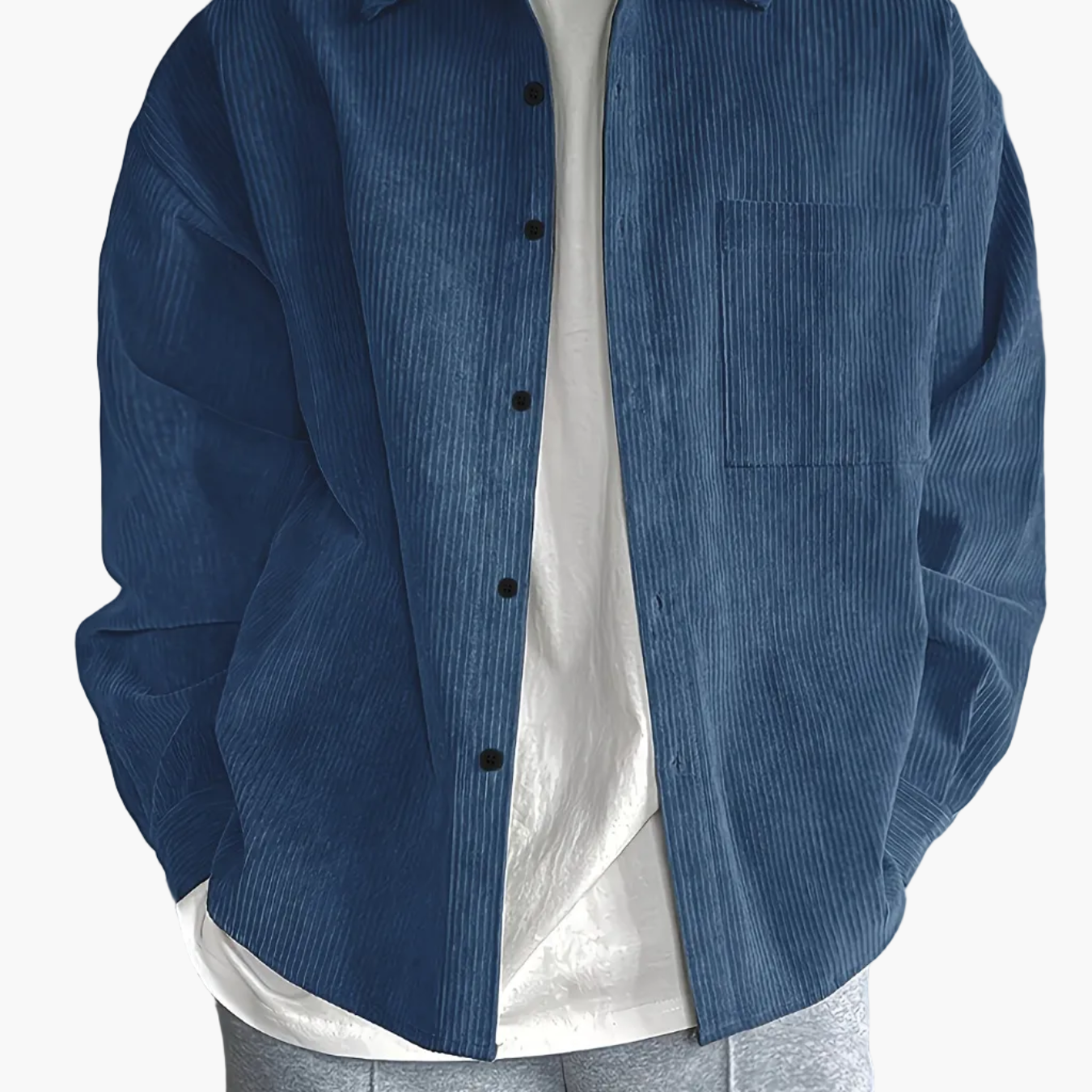 Men's Oversize Casual Jacket – Modern Urban Style for Everyday and Leisure