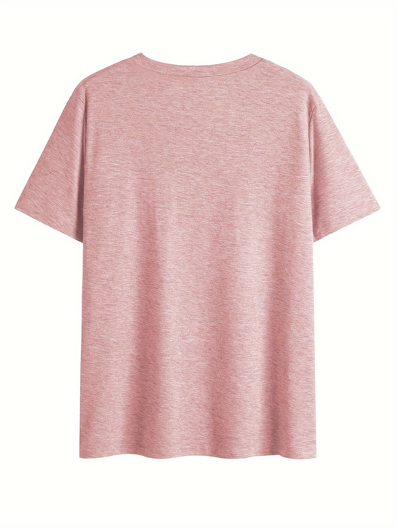 Damen V-Ausschnitt T-Shirt mit Blumenmuster – Lässiger Sommerstyle für Alltag & Freizeit