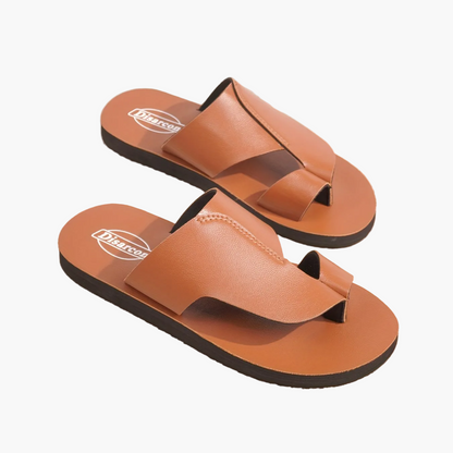 Herren Vintage Zehentrenner Sandalen – Bequeme Freizeitschuhe für Alltag und Strand