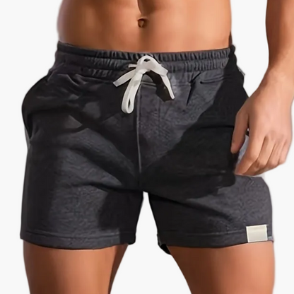 Men's Sport Shorts with Drawstring – Short Training Pants for Fitness, Leisure, and Workout