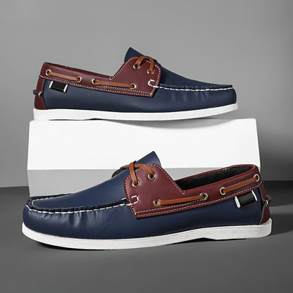 Men's boat shoes in classic moccasin style – Elegant casual shoes for everyday and leisure use