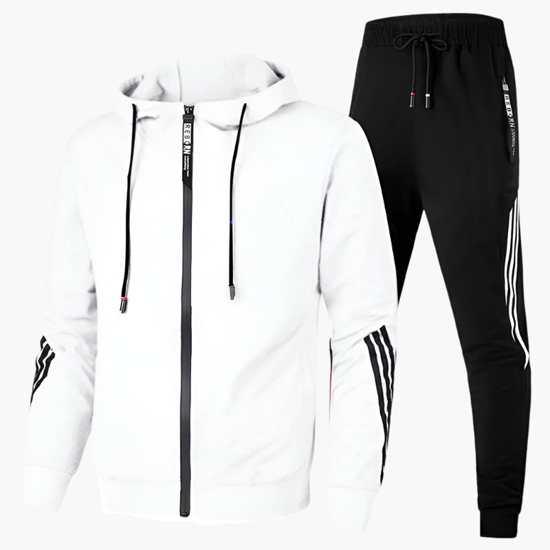 Men's Tracksuit Sporty Modern Casual Fitness Jogging Suit